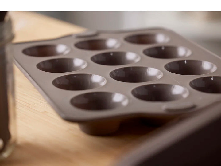 Blomsterberg muffinformur 12 stk latte