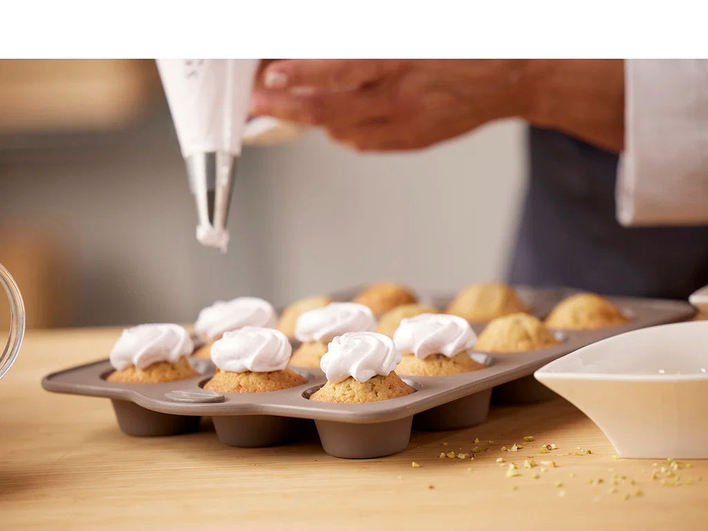 Blomsterberg muffinformur 12 stk latte