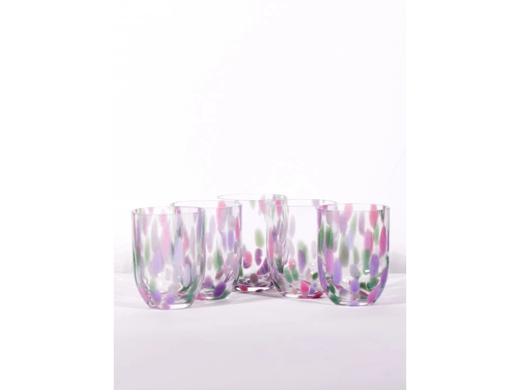 Anna von Lipa Big Confetti Tumbler Blueberry