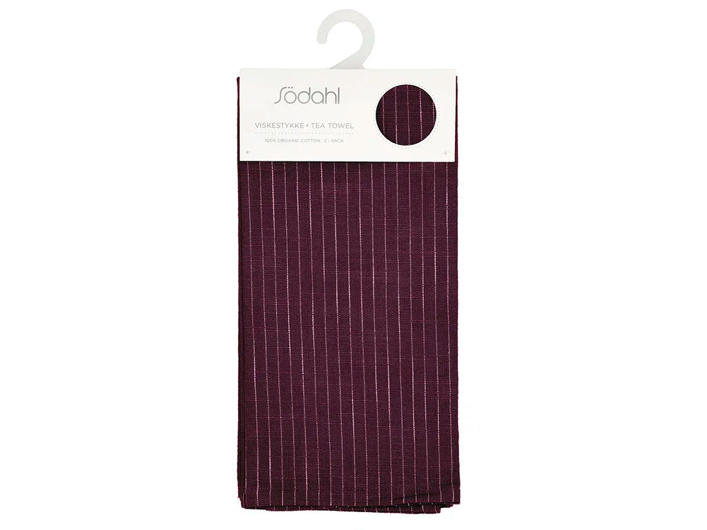 Sødahl viskistykki 2 stk line purple
