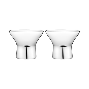 Georg Jensen Alfredo Eggjabikar 2 stk