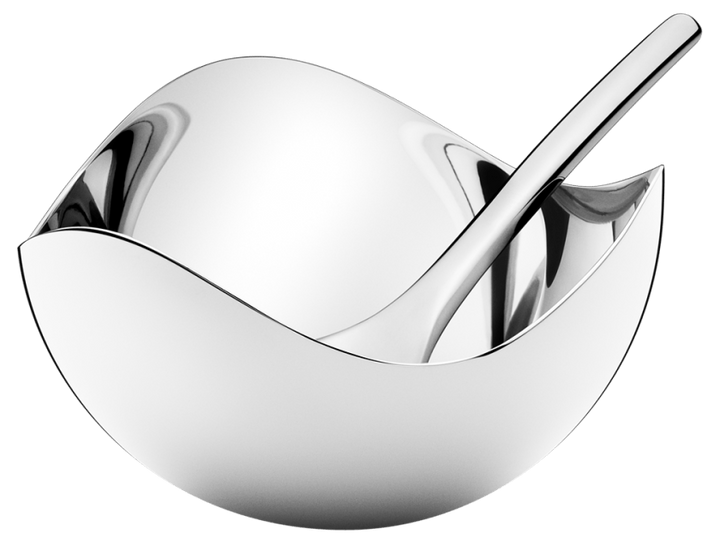 Georg Jensen Bloom saltskál v/skeið