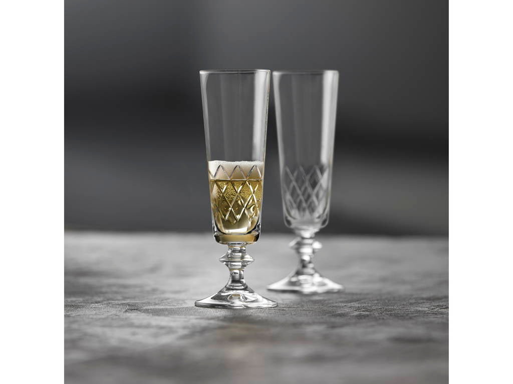 Lyngby Glas Eaton sjampanjuglas 2 stk