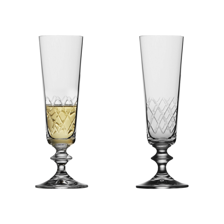 Lyngby Glas Eaton sjampanjuglas 2 stk