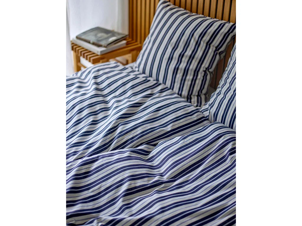 Sødahl seingjarsett Flow navy 140x220cm