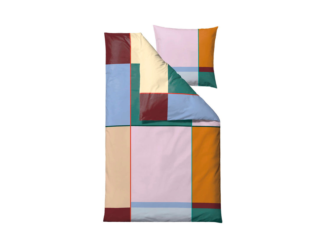 Sødahl seingjarklæði 140x220cm colour block lilac