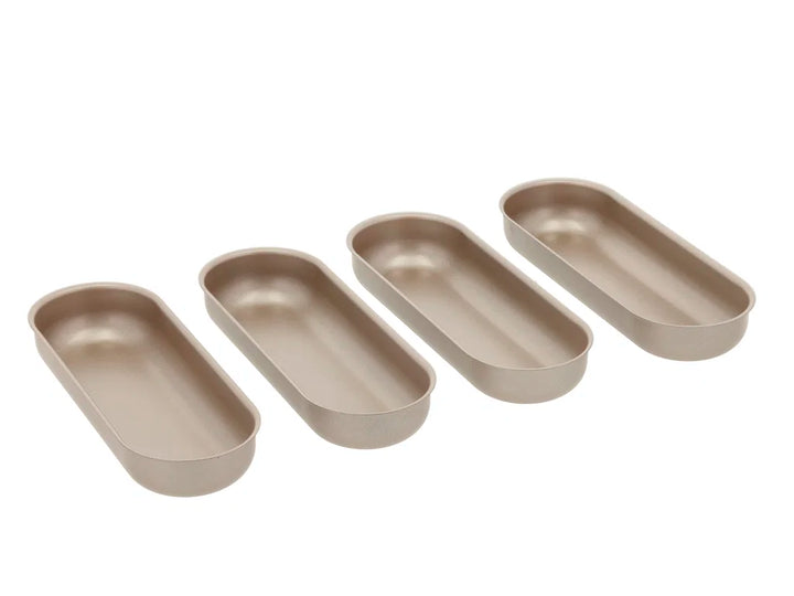Blomsterberg mini breyðformar 4 stk rose gold