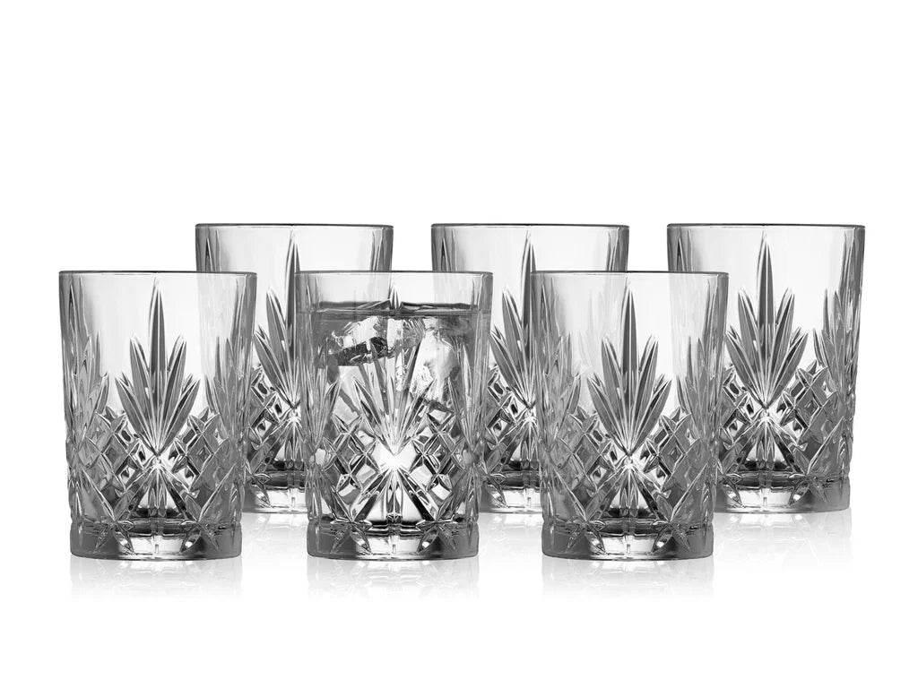 Lyngby Glas melodia vatnglas høgt 25cl 6 stk