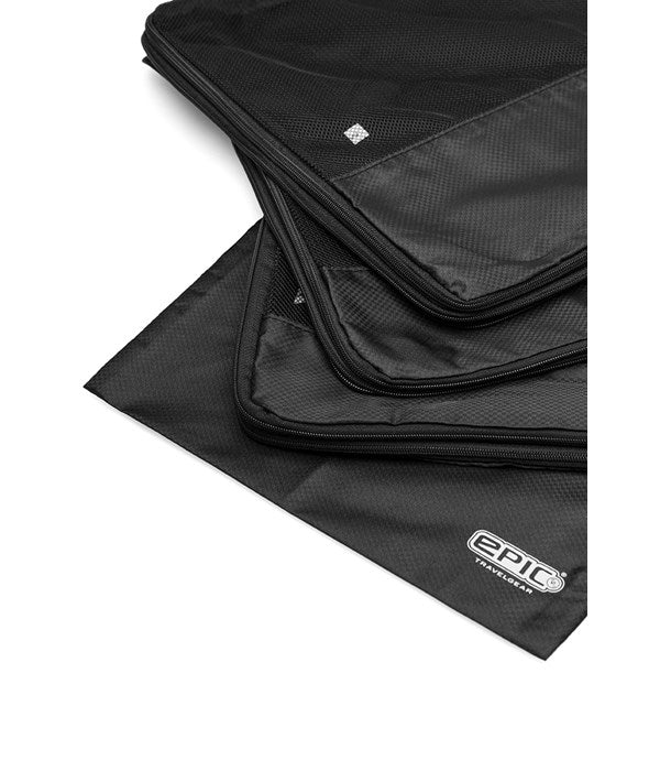Epic Packing cubes 4stk svart