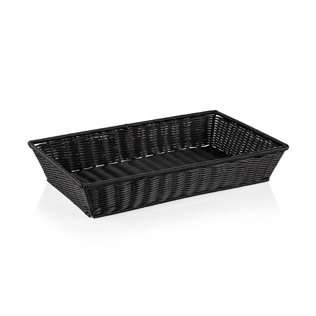 GW Breyðkurv, svørt, plast, GN1/1, stál ramma