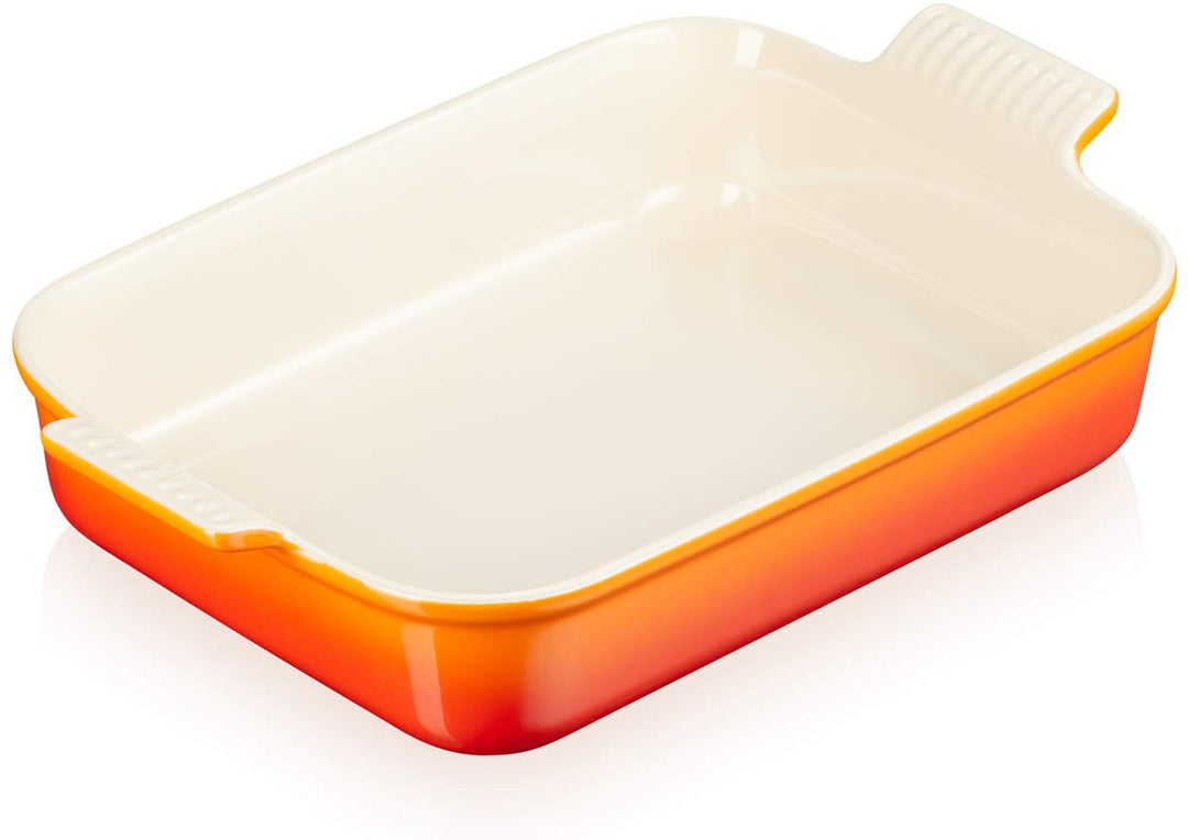 Le Creuset heritage fat 32x24cm volcanic