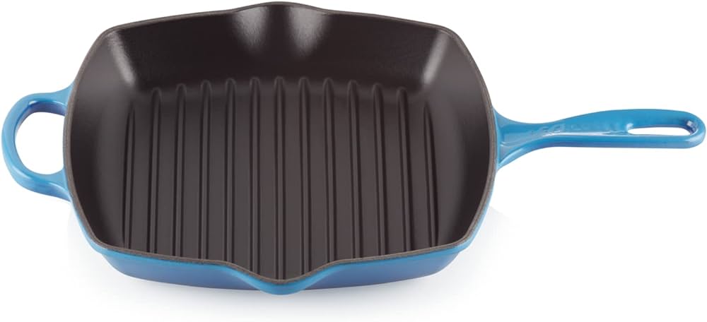 Le Creuset grillpanna stoypijarn 26 cm azure