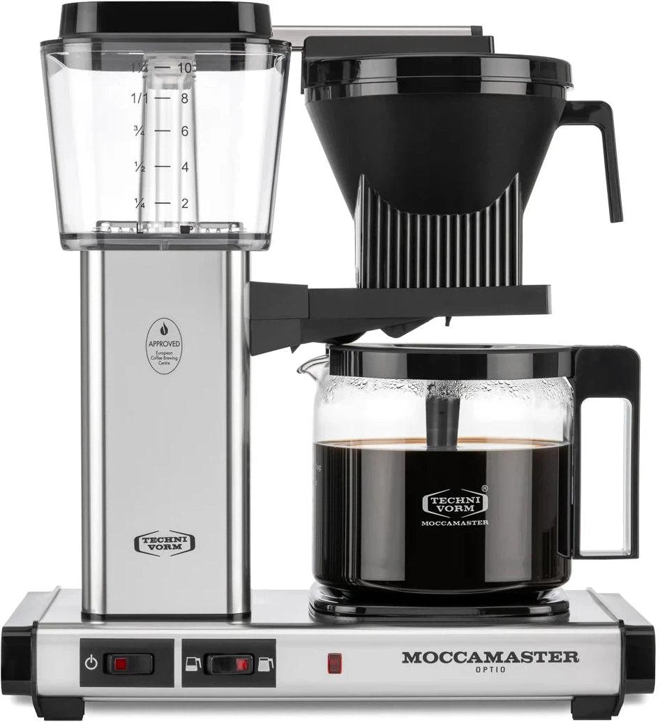 Moccamaster optio automatic s polished silver