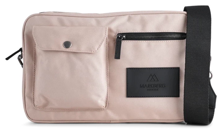 Markberg Darla Recycled Large Crossbody Bag Dusty Rose