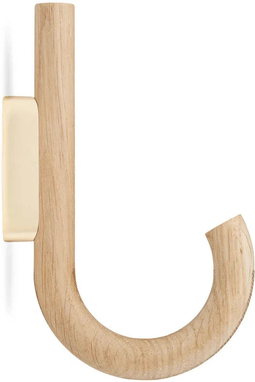 Gejst knagi Hook oak brass