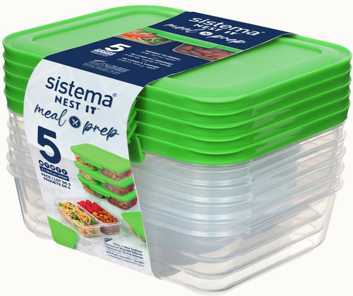 Sistema Nest It ìløt 5stk 870ml