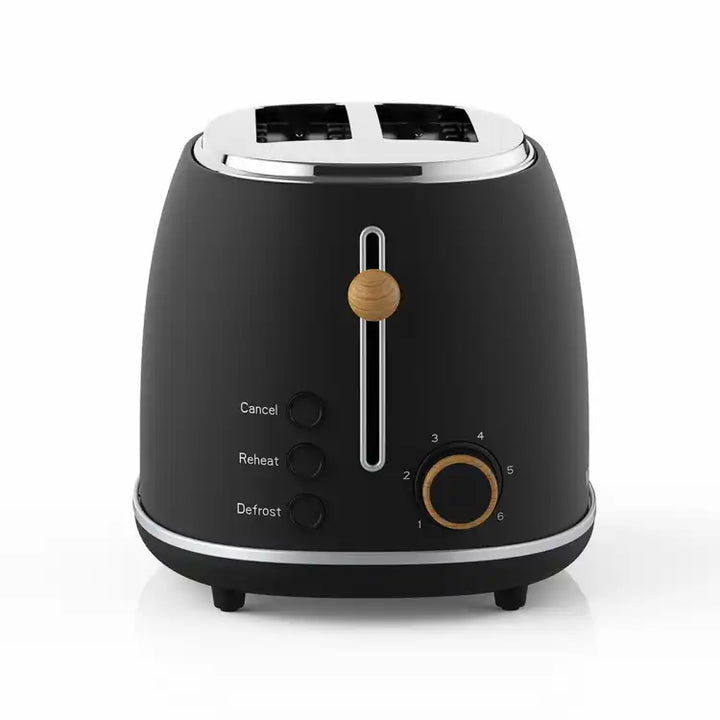 Witt Premium 2-slice toaster Wood Black