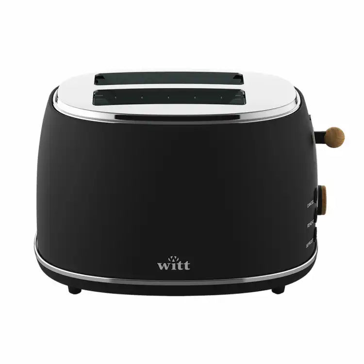 Witt Premium 2-slice toaster Wood Black