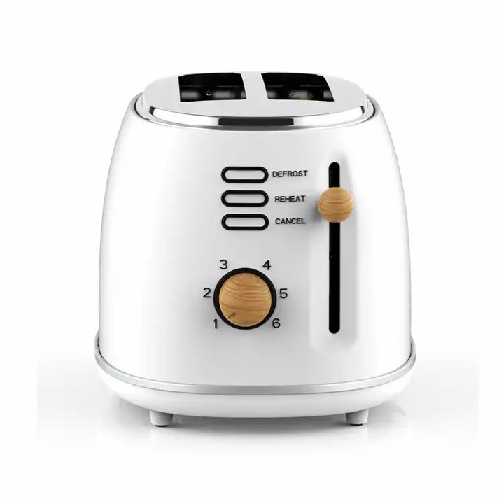 Witt Premium 2-slice toaster Wood White