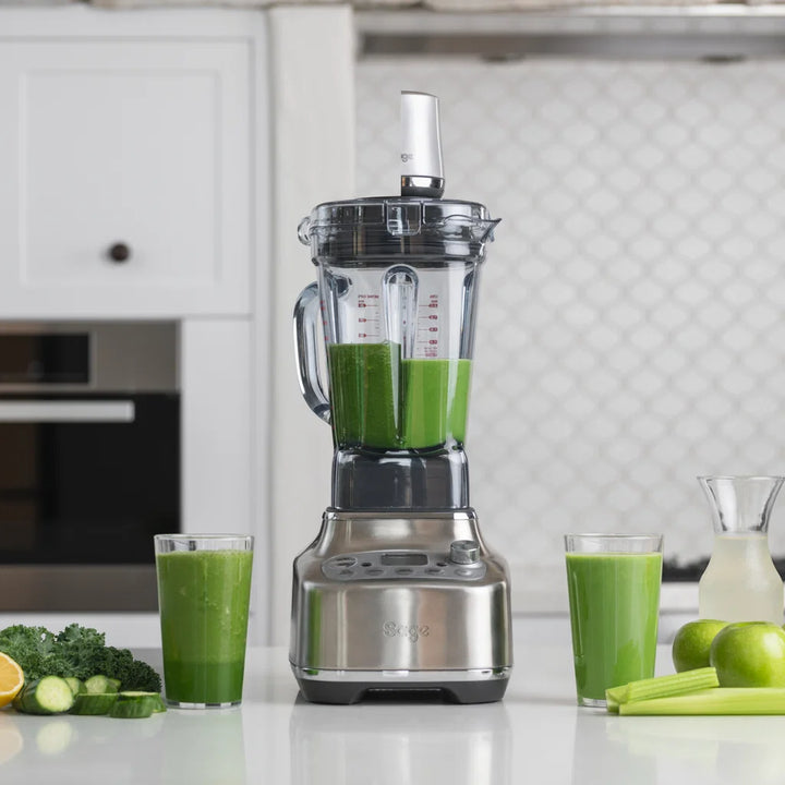 Sage Super Q Blender Brushed Steel