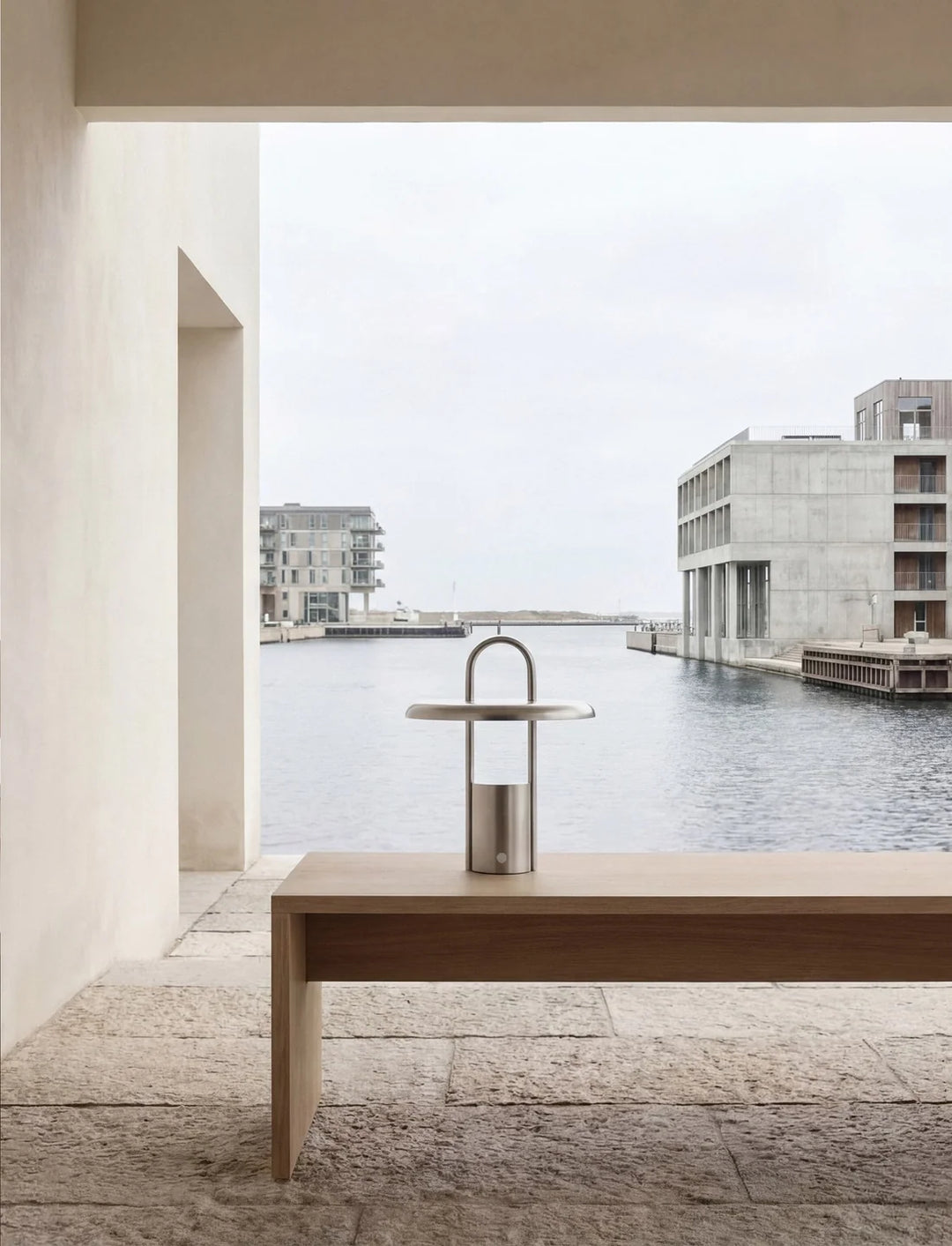 Stelton Pier Led lampa stál