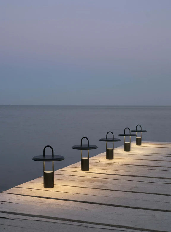 Stelton Pier LED lampa svørt