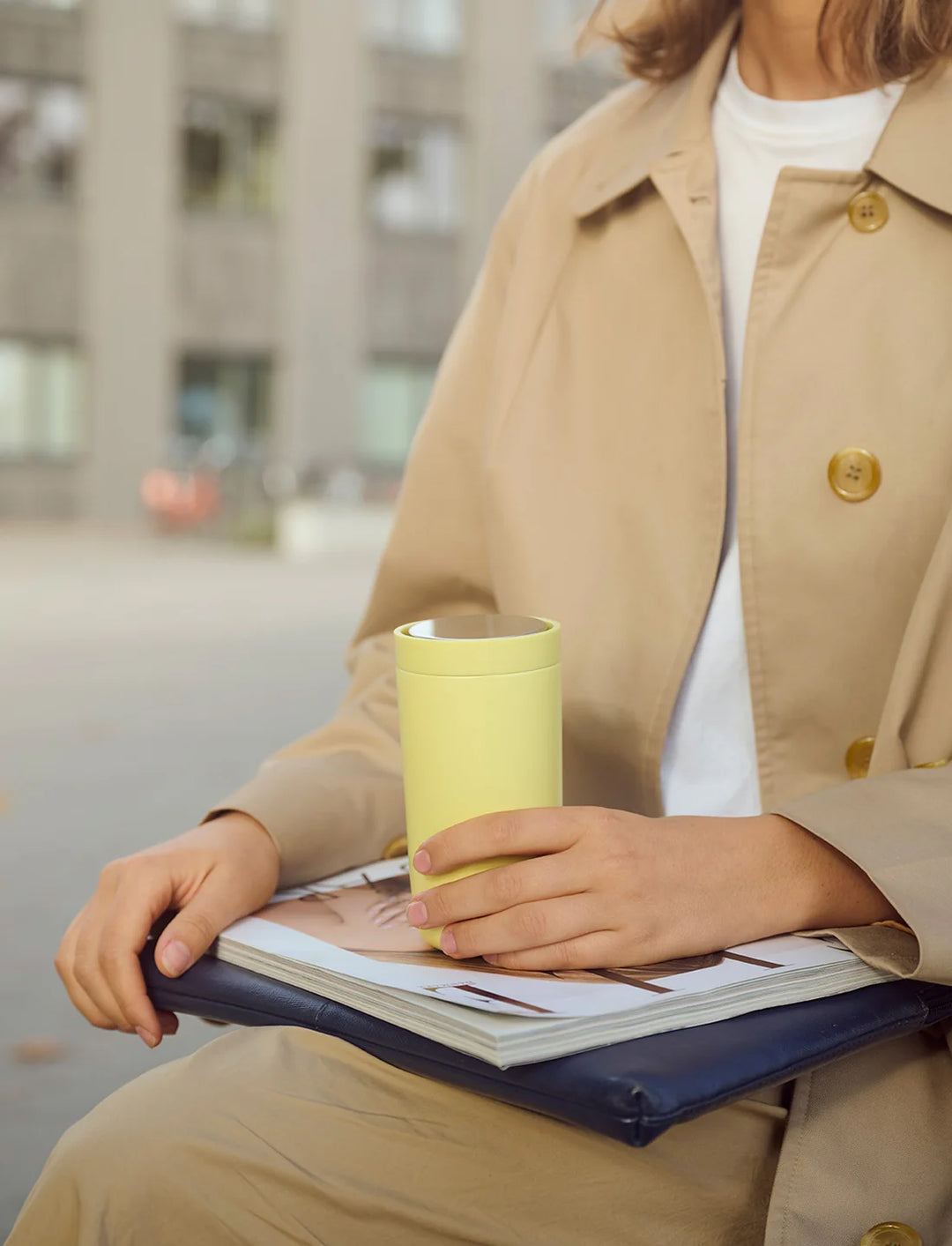 Stelton to go click koppur 0,4 ltr. laevis