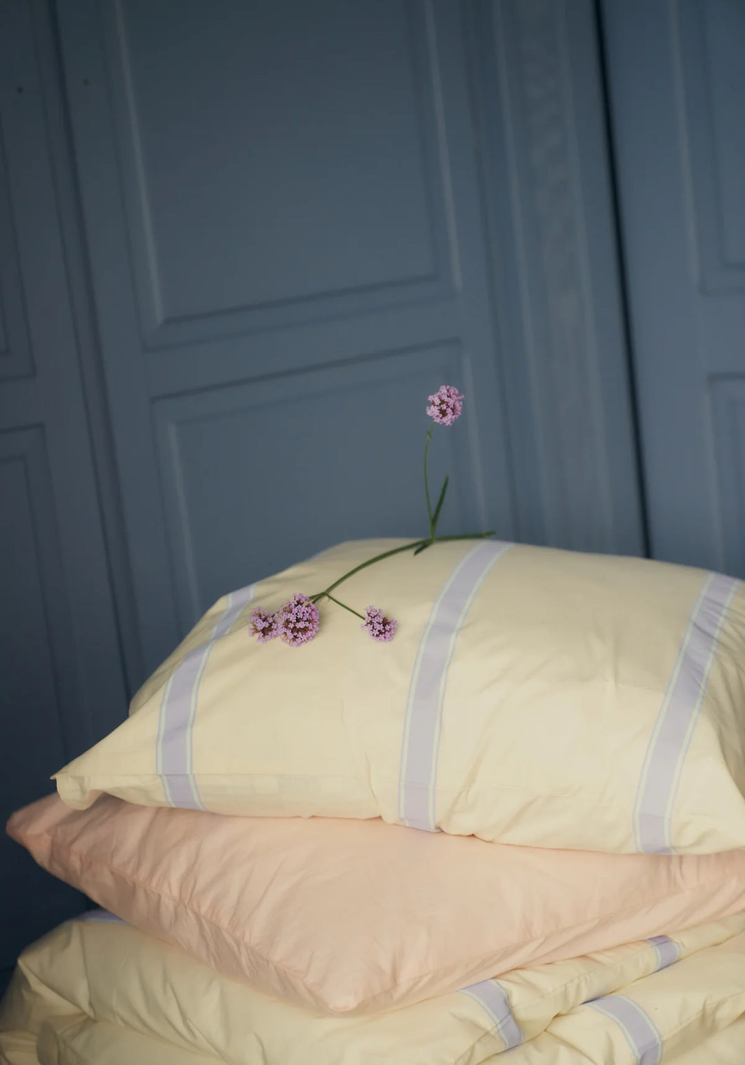 Bongusta seingjarsett ivory lavender and mint 140x200cm