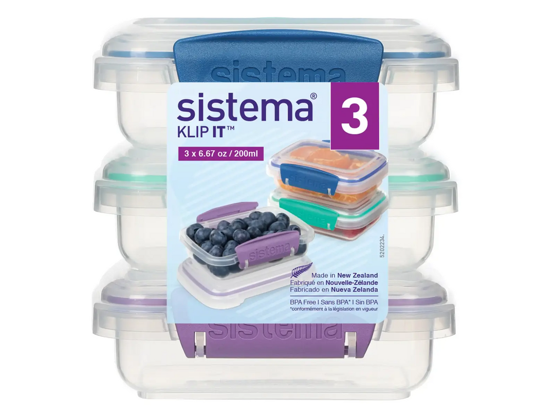 Sistema Klip it plast íløt 3stk 200ml