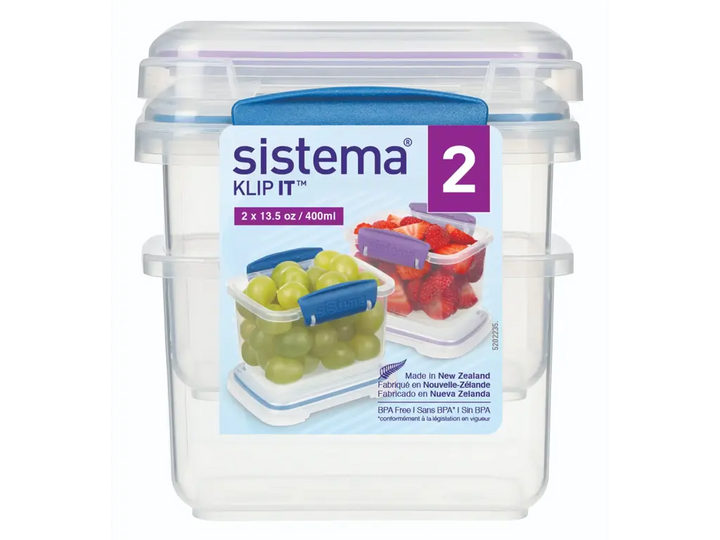 Sistema Klip It plast íløt 2stk