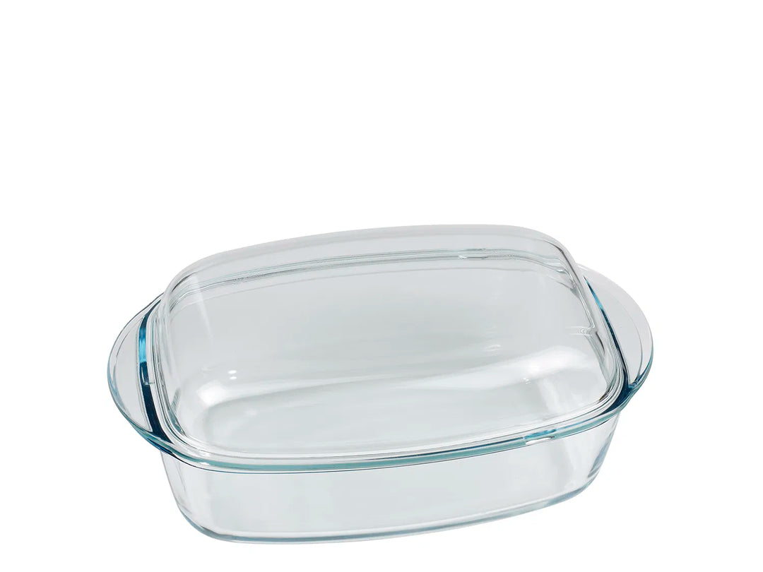 Pyrex slow cook fat v/lok glas 33x20cm 4,5L