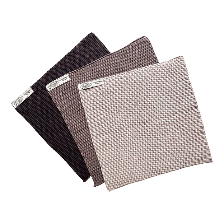 Solvang lappar 3 stk varm grå kombi