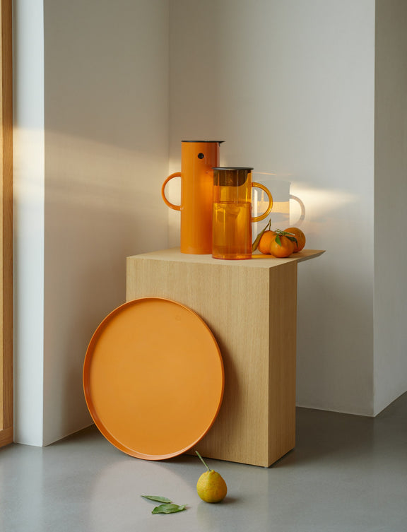 Stelton servingsbakki rundur saffron