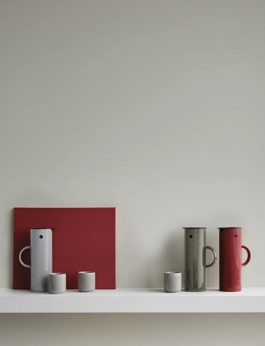 Stelton EM termokanna cherry red 1 ltr.