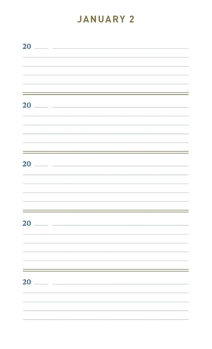 New Mags one line a day - denim