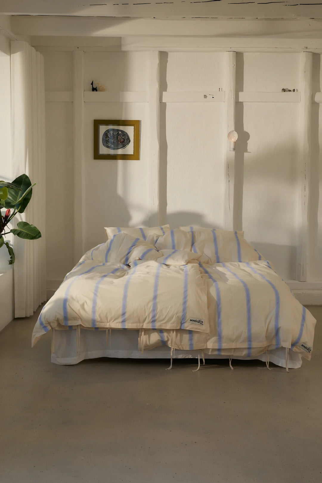 Bongusta seingjarsett ivory lavender and mint 140x200cm
