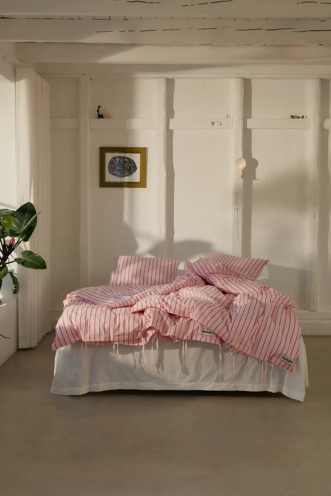 Bongusta seingjarsett vbaby pink and ski patrol 140x200cm