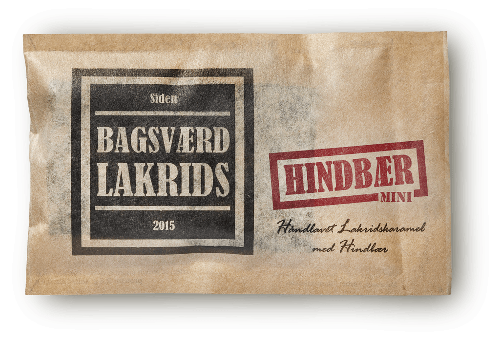 Bagsværd Lakrids hindbær mini