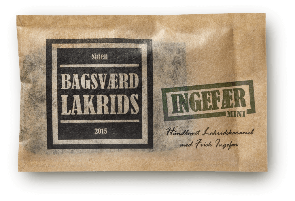 Bagsværd Lakrids ingefær mini