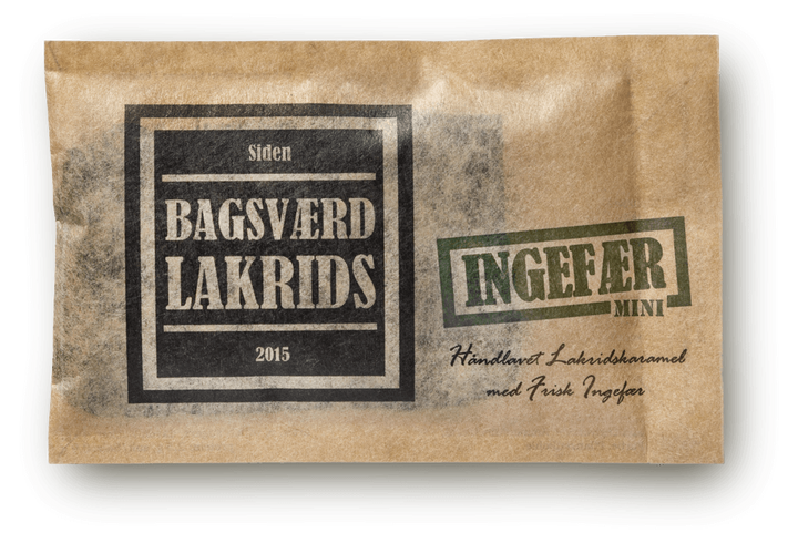 Bagsværd Lakrids ingefær mini