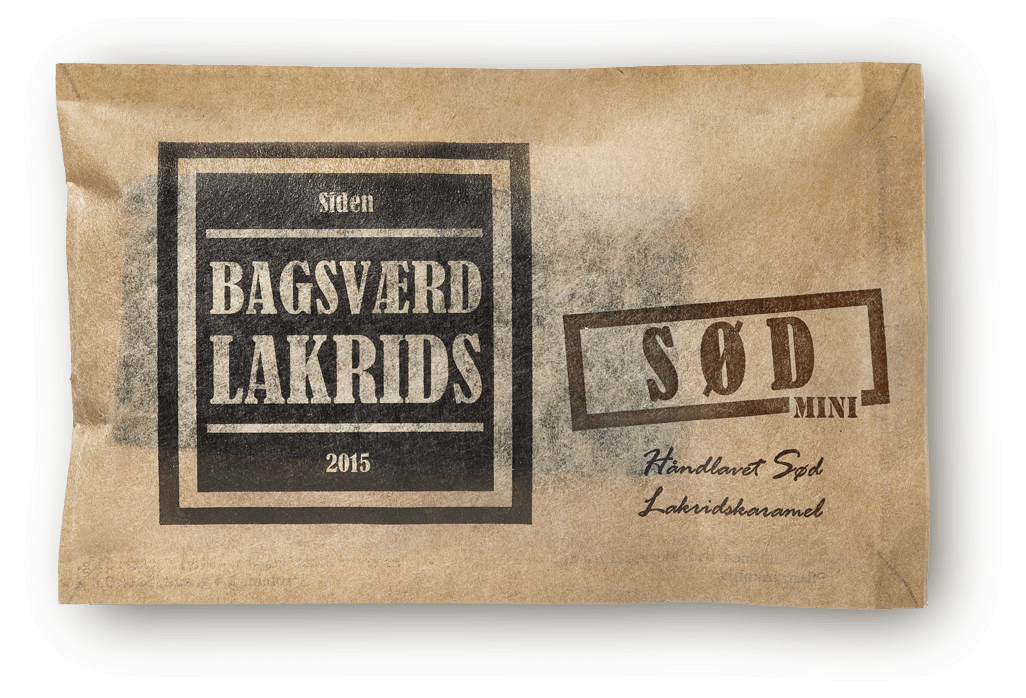 Bagsværd lakrids sød mini