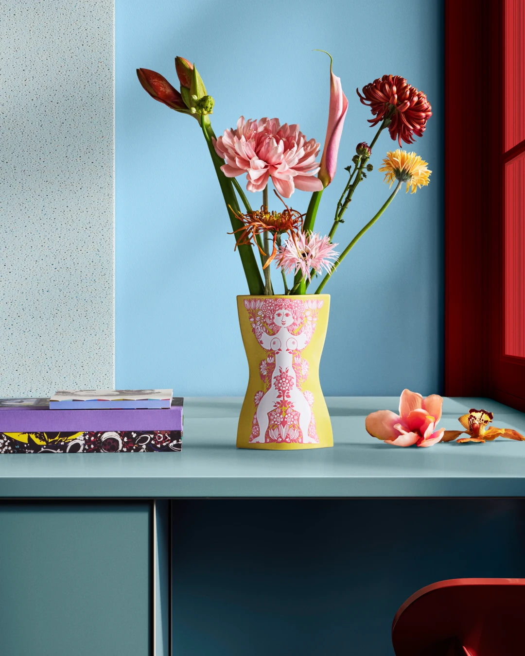 Bjørn Wiinblad Nina vasi 22 cm