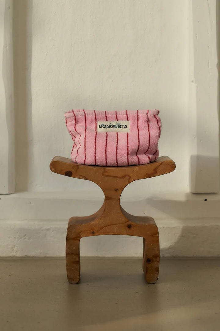 Bongusta toilettaska baby pink og skipatrol