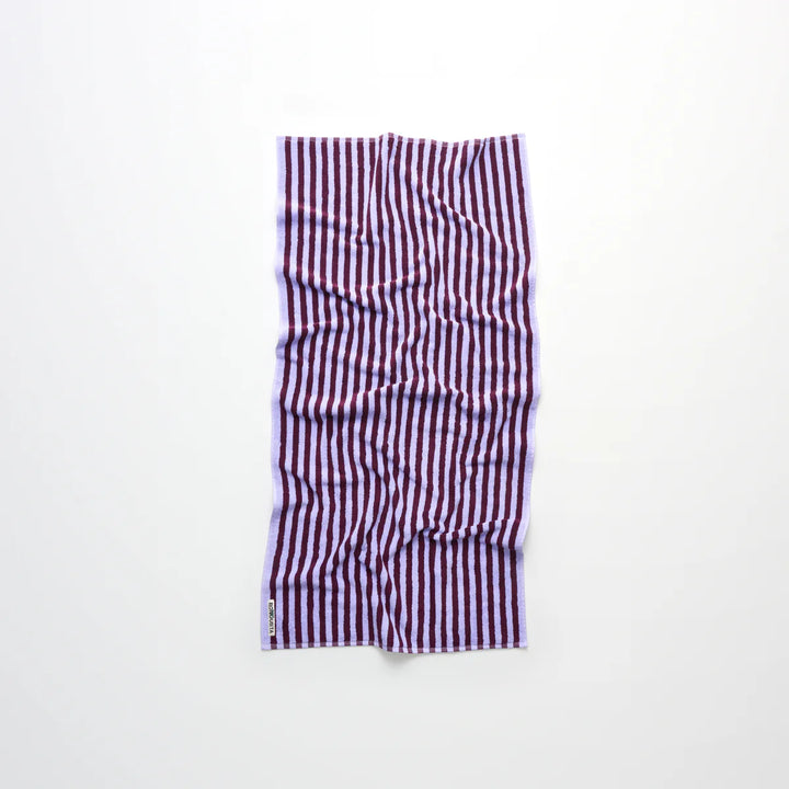 Bongusta baðihandklæði 70x140cm wine lavender blue