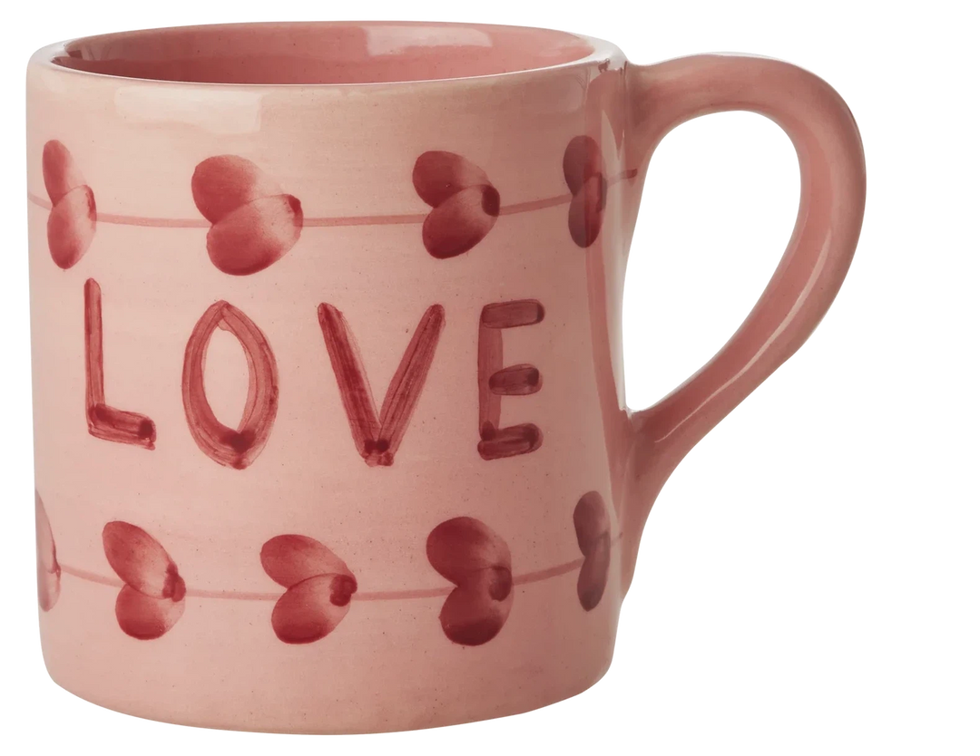 Rice Ceramic Mug Love 420ml