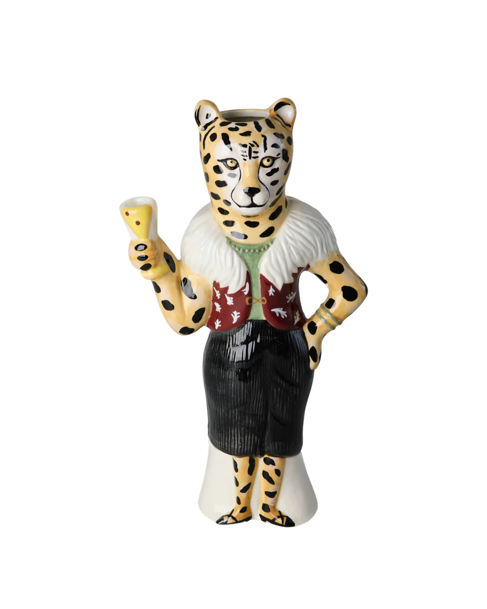 Rice vasi Leopard 26 cm