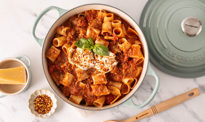 Le Creuset grýta 4,2L/24cm Sea Salt