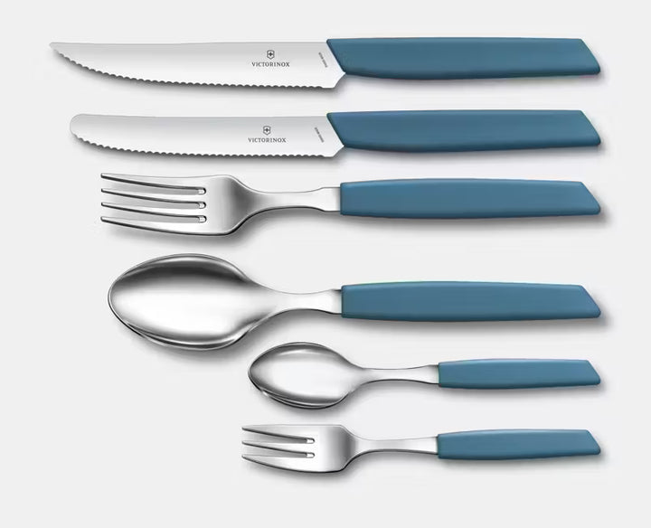 Victorinox modern teskeiðir 6 stk blátt