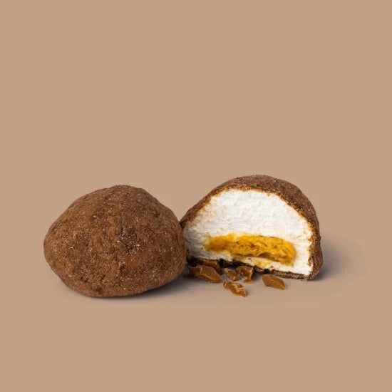 Mallows caramel filled double caramel choc 5stk