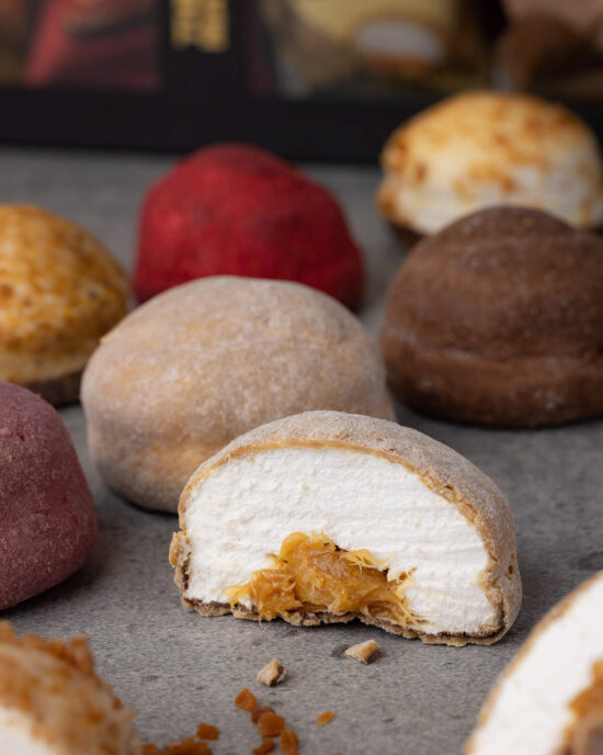 Mallows caramel filled dulce choc 5stk